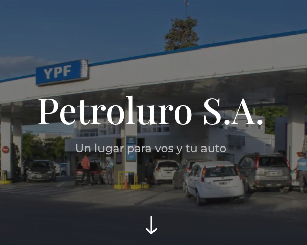 Imagen intitucional estación de servicio Petroluro