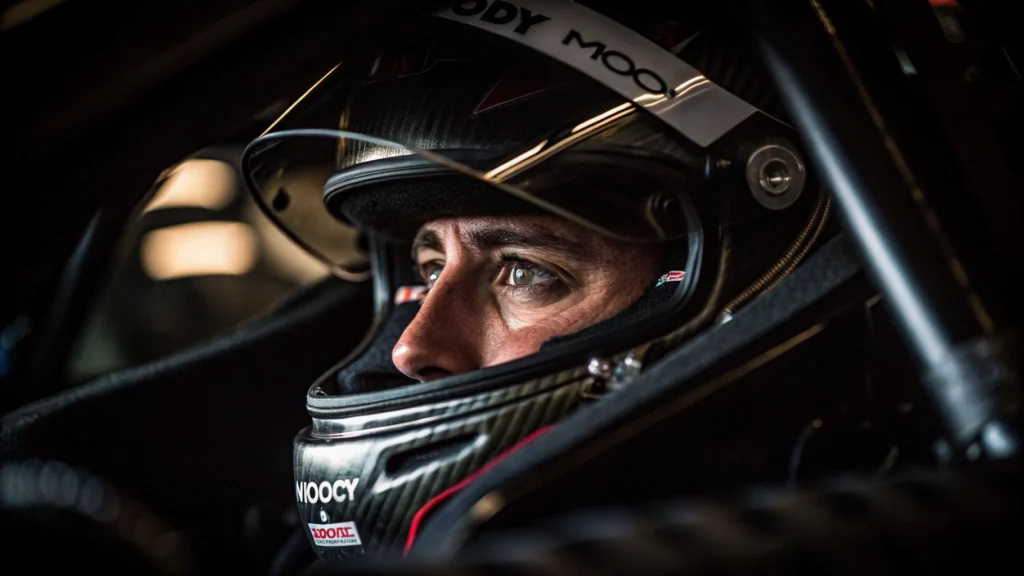 el-campeonato-de-turismo-carretera-se-define-03 Mirada de concentración de un piloto de Turismo Carretera antes de la definición del campeonato.