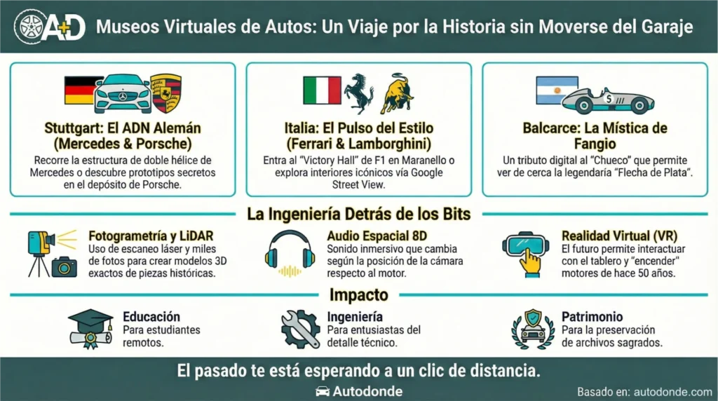 Infografia Museos Virtuales de Autos