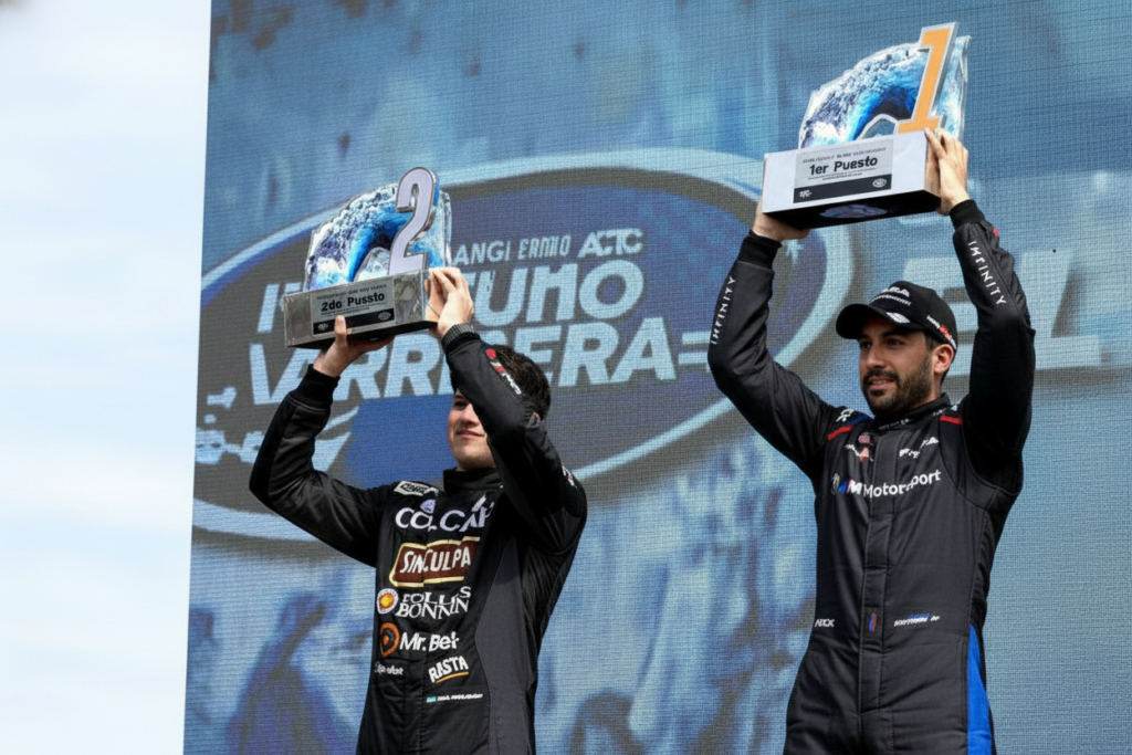 moscardini-gano-en-el-calafate-002 La imagen de la jornada era, hasta las seis de la tarde, la de un Julián Santero exultante.