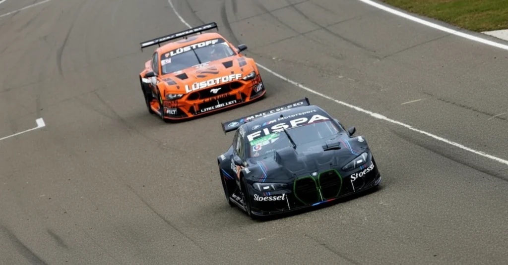 Lambiris fue segundo con el Ford Mustang