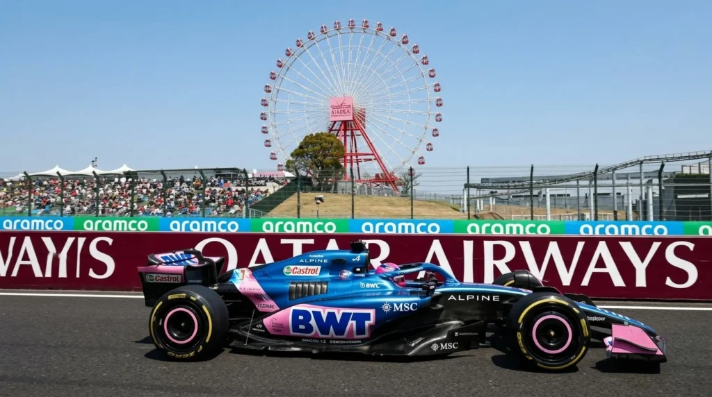 Franco Colapinto tuvo un fín de semana difícil, consiguio buen ritmo  de carrera pero la suerte no lo ayudo.