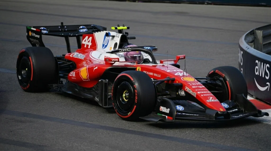 gran-premio-de-monaco-2026-f1_00 El Ferrari de Lewis Hamilton