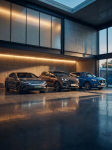 Comparativa de modelos BYD, Chery y MG para análisis de posventa, service y repuestos.